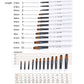 12-Piece Set: Artist Watercolor Painting Brushes