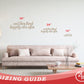 Unfinished Wood Happily Ever After Shape - Word Craft - up to 46"