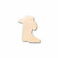 Unfinished Wood Boot Silhouette - Craft- up to 46" DIY