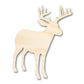 Unfinished Wood Deer Buck Antlers Silhouette Shape - Craft - up to 46" DIY