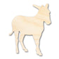 Unfinished Wood Donkey Shape - Animal Craft - up to 46" DIY