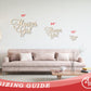 Unfinished Wood Flower Girl Shape - Word Craft - up to 46"