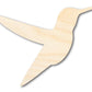 Unfinished Wood Hummingbird Shape - Garden Wildlife Craft - up to 46" DIY