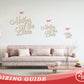 Unfinished Wood Mother of the Bride Shape - Word Craft - up to 46"
