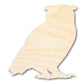 Unfinished Wood Horned Owl Shape - Craft - up to 46" DIY