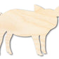 Unfinished Wood Pig Shape - Animal Craft - up to 46" DIY