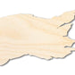 Unfinished Wood Tattered Flag Shape | Pirate Flag | Craft Cutout | up to 46" DIY
