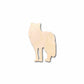 Unfinished Wood Wolf Silhouette - Craft- up to 46" DIY