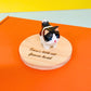 Hand-Carved Cat Painting Kit – Paint Two Cats, Create a Keychain