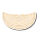 Unfinished Wood Etched Melon Slice Shape | Paint By Line Crafts | up to 30" DIY