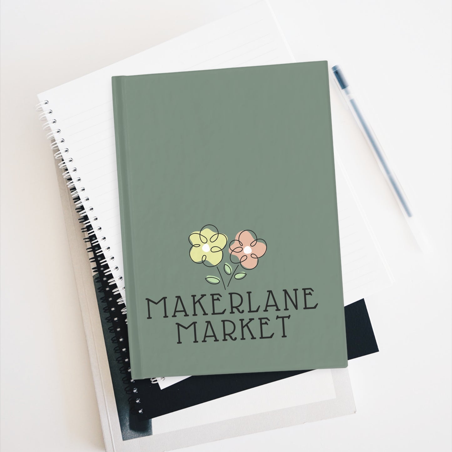Floral Makerlane Market Sketchbook