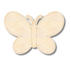 Unfinished Wood Etched Baby Butterfly Shape | Paint By Line Crafts | up to 30" DIY