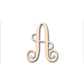 Unfinished Wood Monogram A Shape - Craft - up to 46" DIY