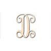 Unfinished Wood Monogram D Shape - Craft - up to 46" DIY