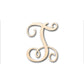 Unfinished Wood Monogram T Shape - Craft - up to 46" DIY