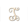 Unfinished Wood Monogram T Shape - Craft - up to 46" DIY