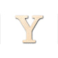 Unfinished Wood Bold Upsilon Shape - Craft - up to 46" DIY