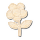 Unfinished Wood Etched Farm Flower Shape | Paint By Line Crafts | up to 30" DIY