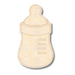 Unfinished Wood Etched Baby Bottle Shape | Paint By Line Crafts | up to 30" DIY