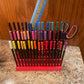 Large 48 Colored Pencil Caddy with Back Storage