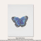 Blue Butterfly Beaded Art Kit
