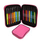16-Piece: Colored Crochet Hooks Yarn
