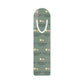 Makerlane Market Metal Bookmark — Green Patterned Page Marker