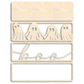 Unfinished Wood Layered Halloween Ghost Boo Sign | 4 Layers | up to 46"