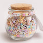 Multicolor Easter Heishi and Block Letter DIY Beaded Jewelry Jar