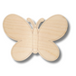 Unfinished Wood Etched Baby Butterfly Shape | Paint By Line Crafts | up to 30" DIY