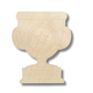 Unfinished Wood Etched Best Dad Trophy Shape | Paint By Line Crafts | up to 30" DIY
