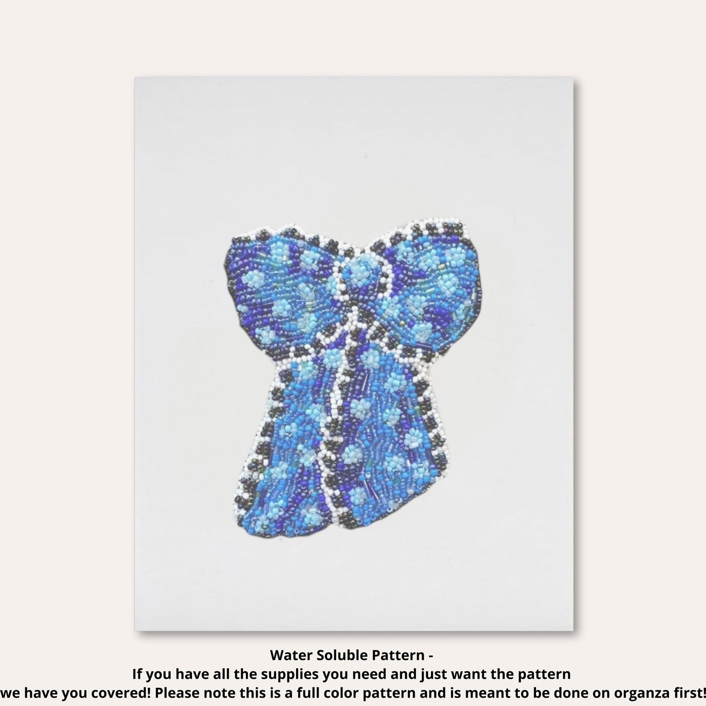Blue Ribbon Beaded Art Kit