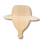 Unfinished Wood Etched Safari Hat Shape | Paint By Line Crafts | up to 30" DIY