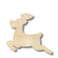 Unfinished Wood Etched Reindeer Shape | Paint By Line Crafts | up to 30" DIY