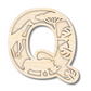 Unfinished Wood Layered Themed Letters | Jungle Animals | A-Z | 2 Piece | up to 24"
