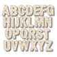 Unfinished Wood Layered Themed Letters | Paw Print | A-Z | 2 Piece | up to 24"