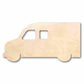 Unfinished Wood Ambulance Silhouette - Craft- up to 46" DIY