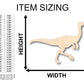 Unfinished Wood Anchisaurus Shape - Craft - up to 46" DIY