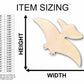 Unfinished Wood Baby Dinosaur Pterodactyl Silhouette - Craft- up to 46" DIY