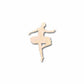 Unfinished Wood Ballerina Silhouette - Craft- up to 46" DIY
