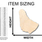 Unfinished Wood Barbados Shape - Craft - up to 46" DIY
