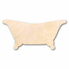 Unfinished Wood Bath Tub Silhouette - Craft- up to 46" DIY