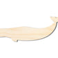 Unfinished Wood Beluga Whale Shape - Craft - up to 46" DIY