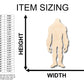 Unfinished Wood Sasquatch Bigfoot Shape - Craft - up to 46" DIY