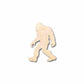 Unfinished Wood Bigfoot Sasquatch Silhouette - Craft- up to 46" DIY