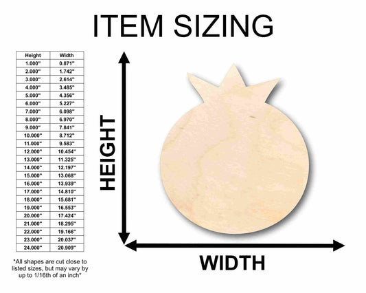 Unfinished Wood Blueberry Silhouette - Craft- up to 46" DIY