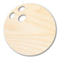 Unfinished Wood Bowling Ball Silhouette - Craft- up to 46" DIY