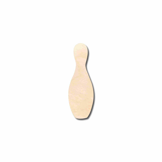 Unfinished Wood Bowling Pin Silhouette - Craft- up to 46" DIY
