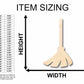 Unfinished Wood Broom Silhouette - Craft- up to 46" DIY