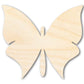 Unfinished Wood Butterfly Silhouette - Animal Craft - up to 46" DIY